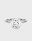 Cocktail Charm Solitaire Engagement Ring