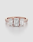 Majestic Triad Diamond Ring