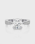 Soulful Splendor Pave Diamond Engagement Ring