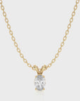 Shimmering Serenade Solitaire Pendant