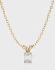Shimmering Serenade Solitaire Pendant