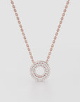 Dual Aura Diamond Pendant