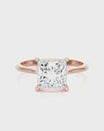 Cocktail Charm Solitaire Engagement Ring