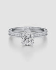 Regal Crown Engagement Ring