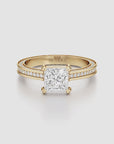 Regal Crown Engagement Ring