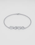Forever Linked Hearts Bracelet