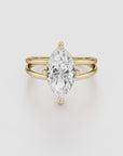 Double Loop Diamond Ring