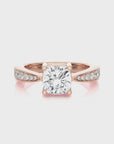Soulful Splendor Pave Diamond Engagement Ring