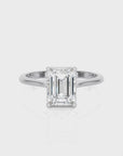Cocktail Charm Solitaire Engagement Ring