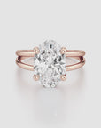 Double Loop Diamond Ring