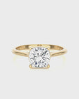 Cocktail Charm Solitaire Engagement Ring