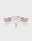 Soulful Splendor Pave Diamond Engagement Ring