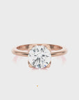 Simply Starlike Solitaire Engagement Ring