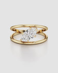 Splice Connection Diamond Ring