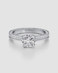 Regal Crown Engagement Ring