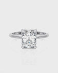 Cocktail Charm Solitaire Engagement Ring