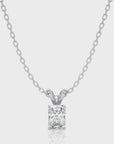 Shimmering Serenade Solitaire Pendant