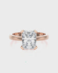 Enchanted Enigma Radiant-Cut Solitaire Engagement Ring