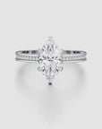 Regal Crown Engagement Ring