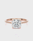 Cocktail Charm Solitaire Engagement Ring