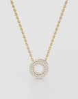 Dual Aura Diamond Pendant