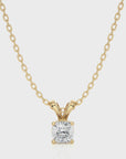 Shimmering Serenade Solitaire Pendant