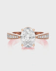 Soulful Splendor Pave Diamond Engagement Ring