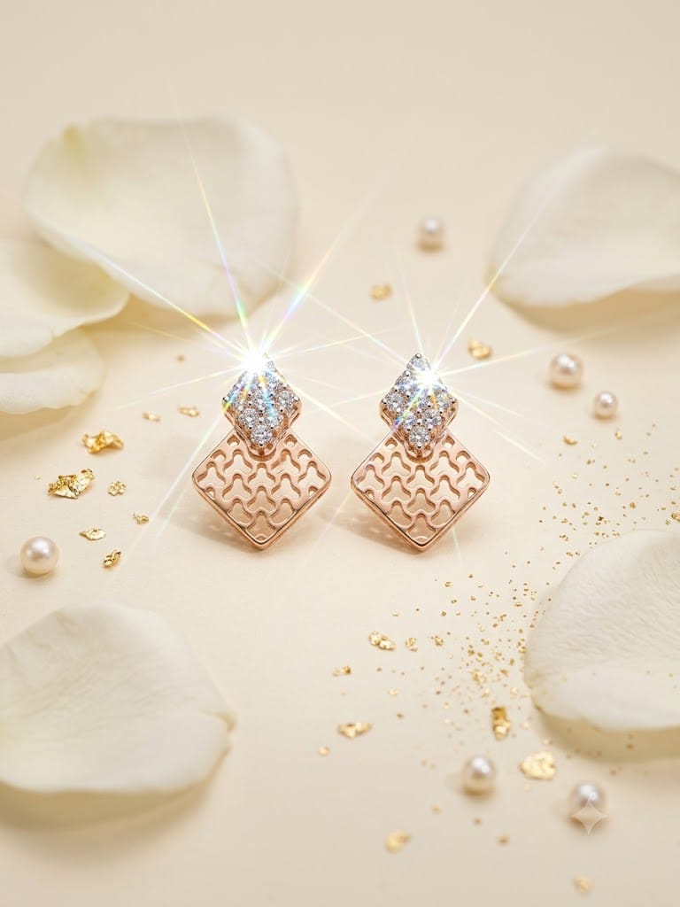 Lotus Earrings - 1
