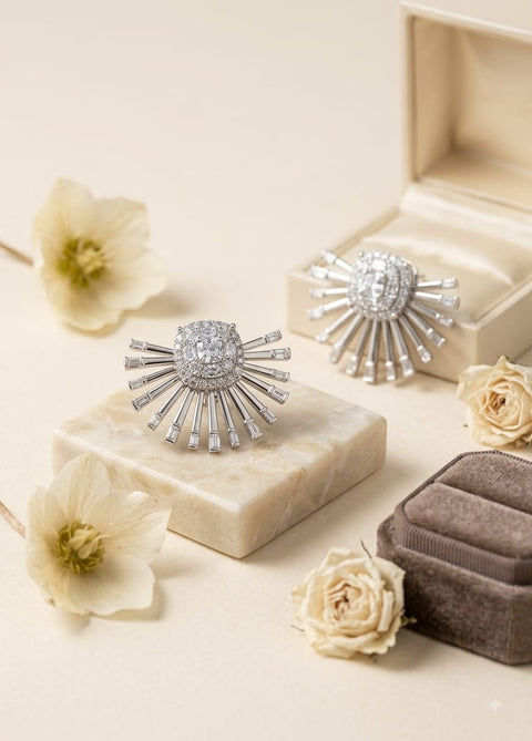Ribbon Earrings - 1