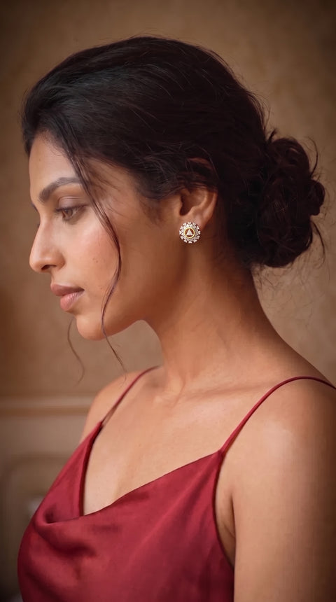 Crest Earrings