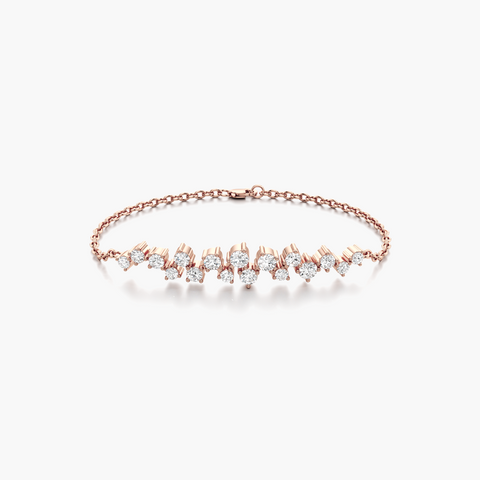 Stellar Waves Diamond Bracelet