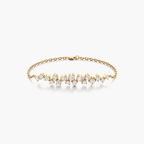 Stellar Waves Diamond Bracelet