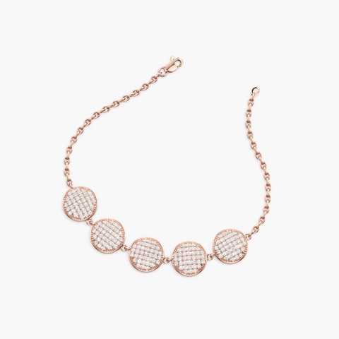 Lustrous Coin Bracelet