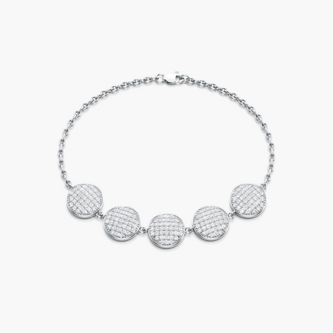 Lustrous Coin Bracelet