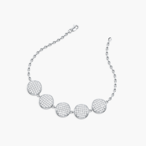 Lustrous Coin Bracelet