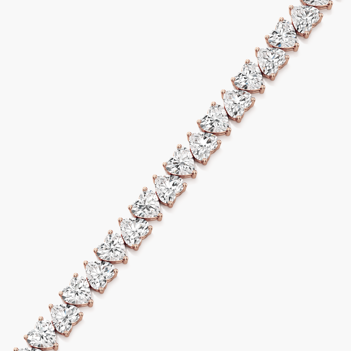 Topsy-Turvy Hearts Bracelet