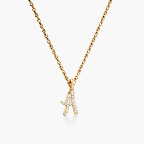 Customised Signature Charm Necklace