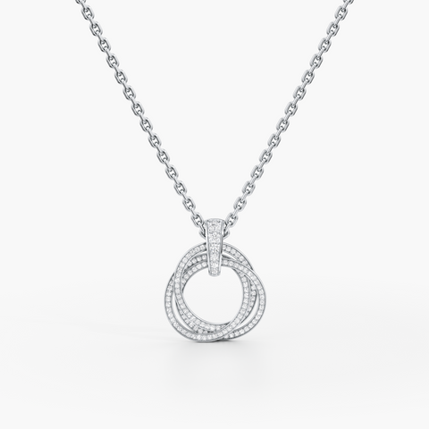 Triple Interlace Pendant