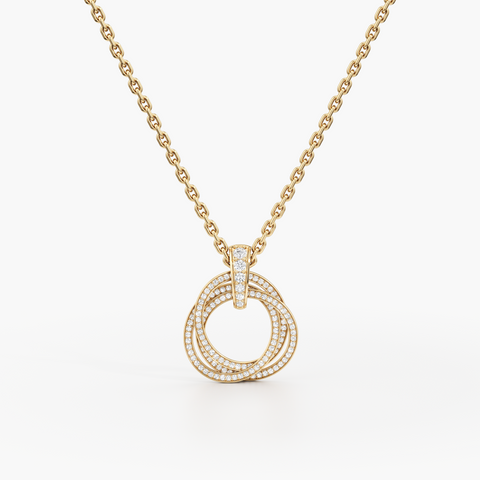 Triple Interlace Pendant