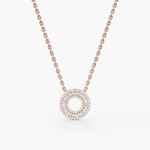 Dual Aura Diamond Pendant