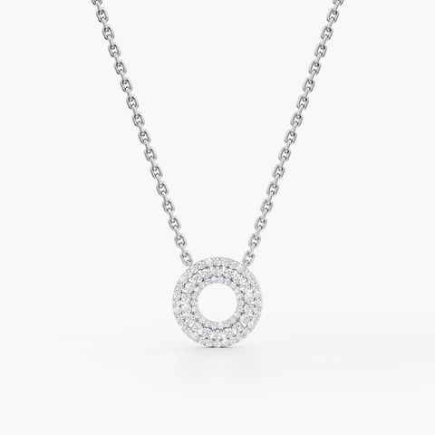 Dual Aura Diamond Pendant