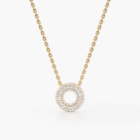 Dual Aura Diamond Pendant