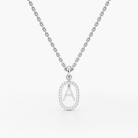 Personalised Classic Initial Pendant