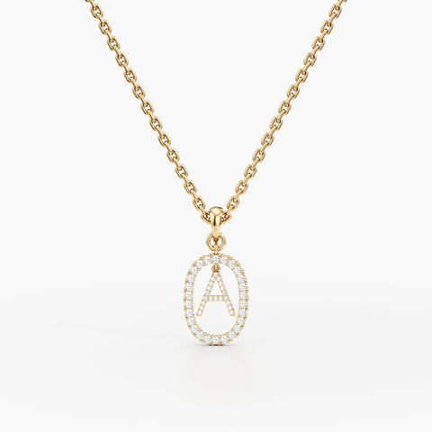 Personalised Classic Initial Pendant
