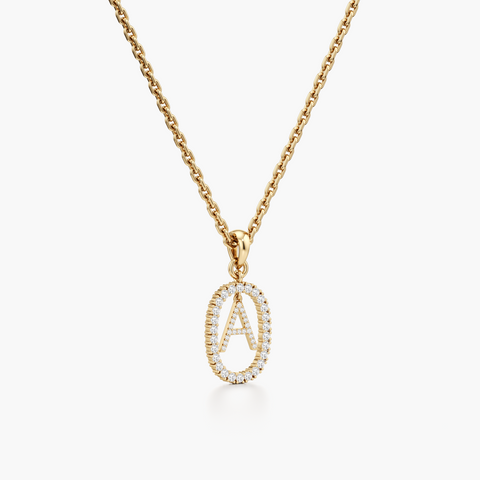 Personalised Classic Initial Pendant