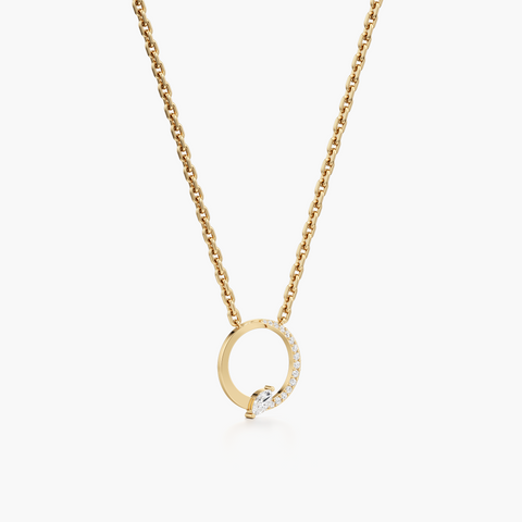 Celestial Marquise Pendant
