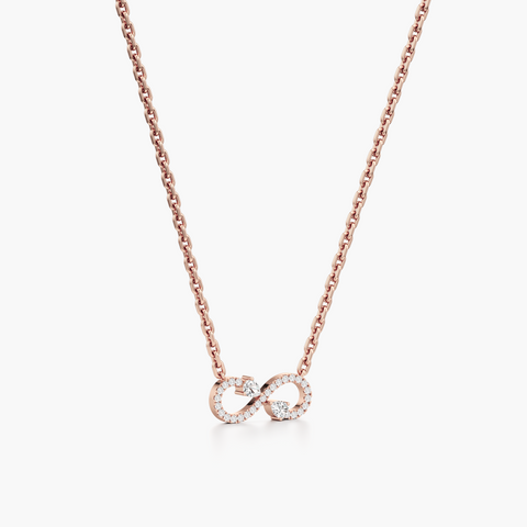 Forever Diamond Infinity Pendant