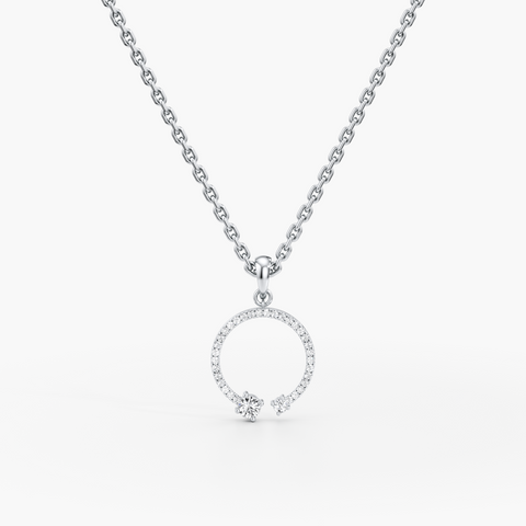 Blushing Rose Pendant