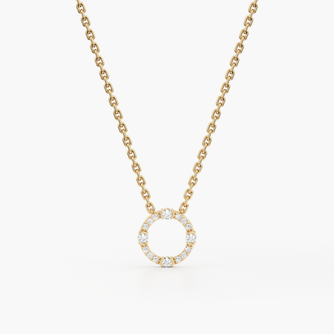 Golden Orbit Necklace
