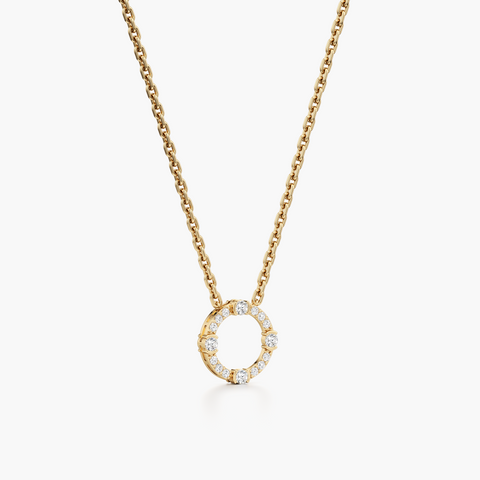 Golden Orbit Necklace